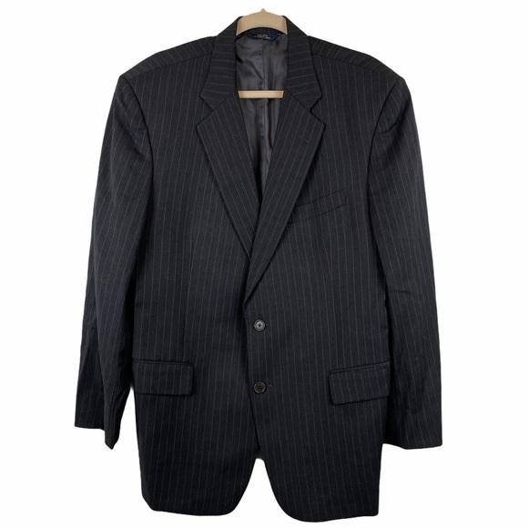 Brooks Brothers Men’s Pinstripes Two Button Blazer